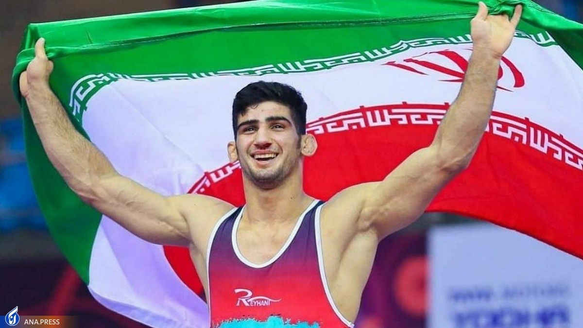 امین کاویانی نژاد بهترین کشتی‌گیر شد