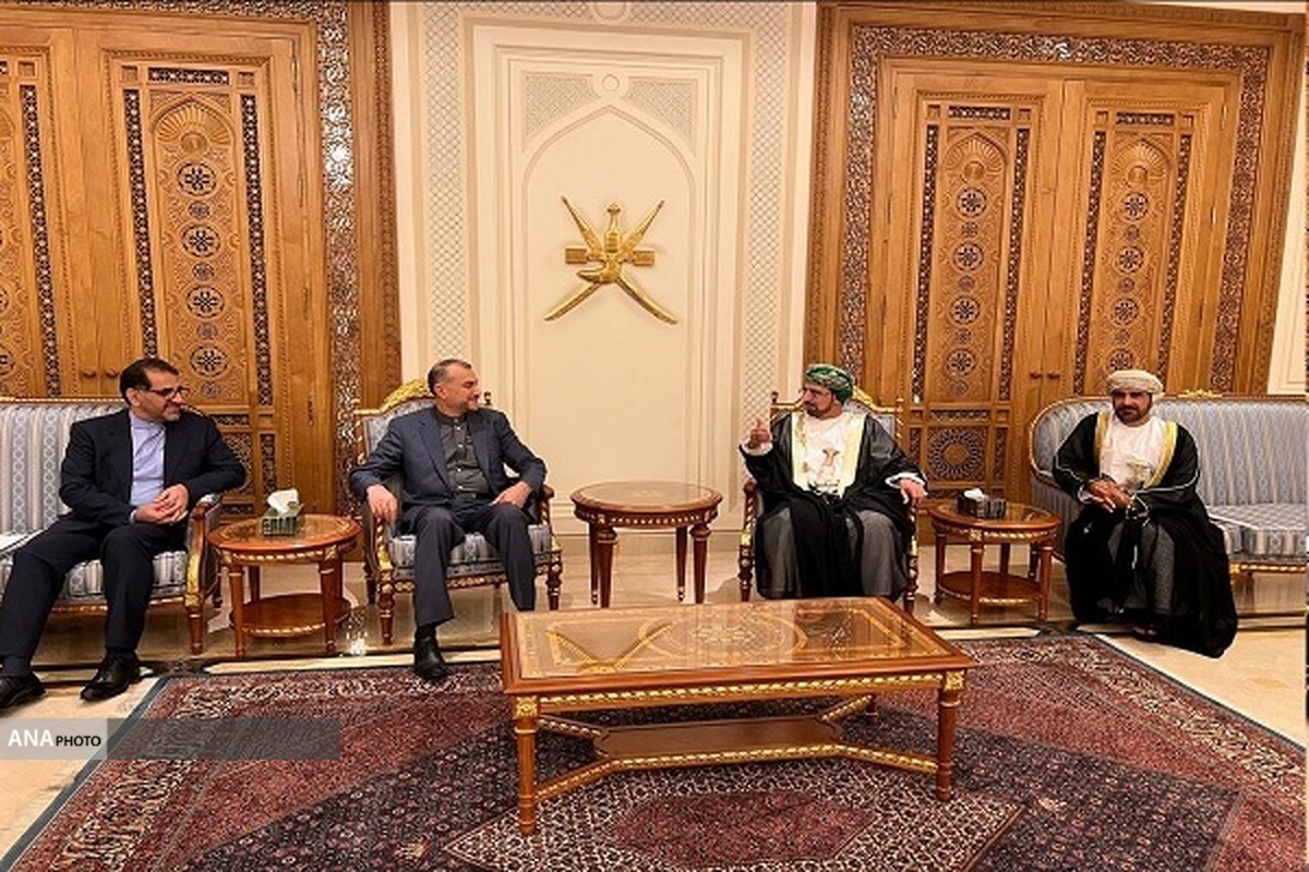 امیرعبداللهیان وارد عمان شد+ فیلم