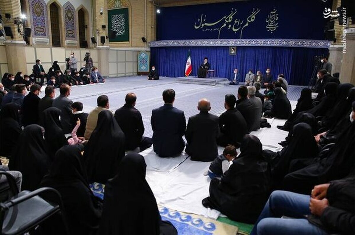 روایتی از دیدار ۱۰۰ دقیقهای خانواده شهدای شاهچراغ با رهبر معظم انقلاب