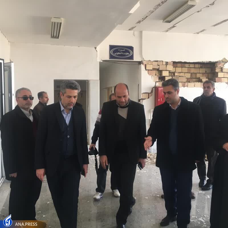 کاروان همدلی دانشگاهیان دانشگاه آزاد راهی مناطق زلزله&zwnj;زده شد