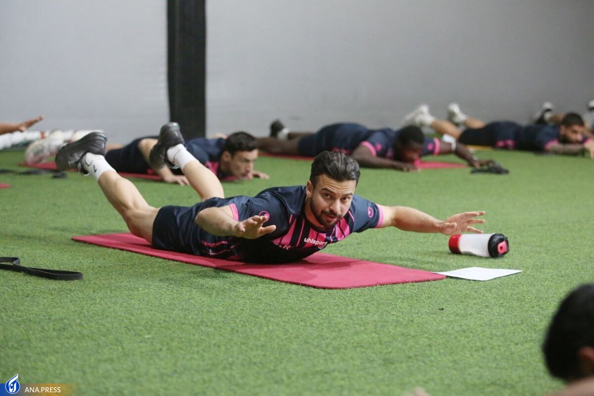 پرسپولیسی ها بدنسازی کردند