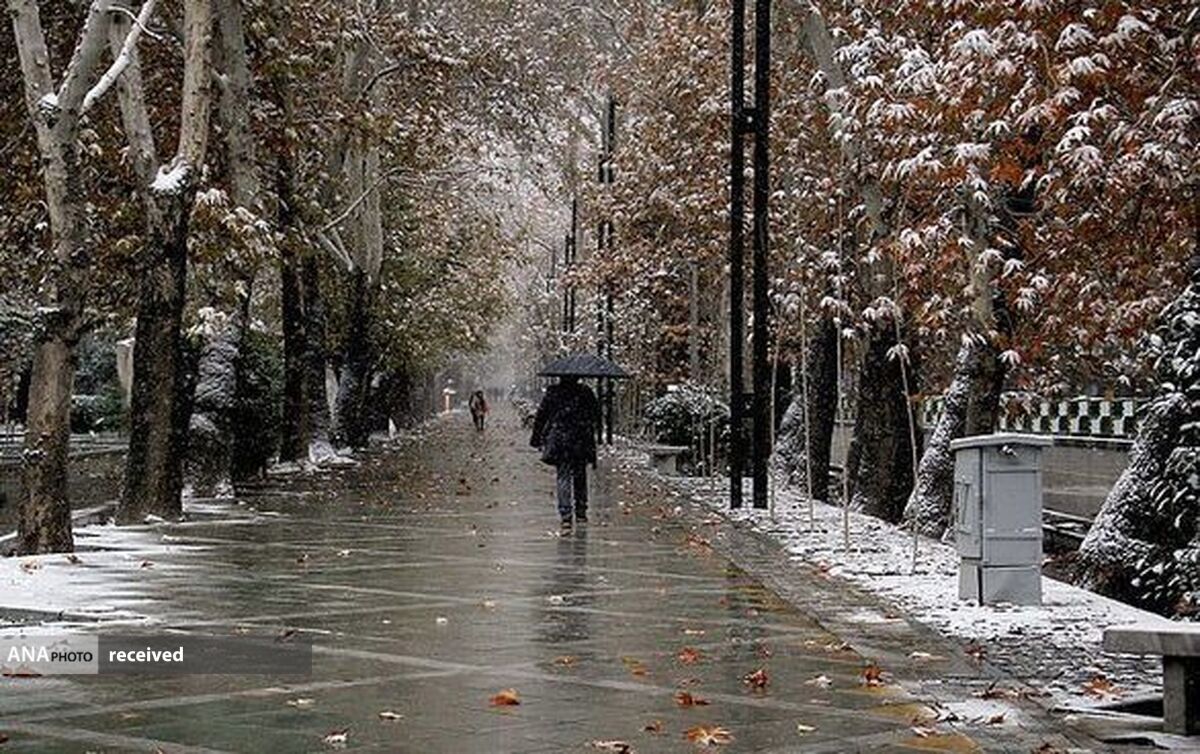 شروع دوباره بارش برف و باران در نقاط مختلف کشور