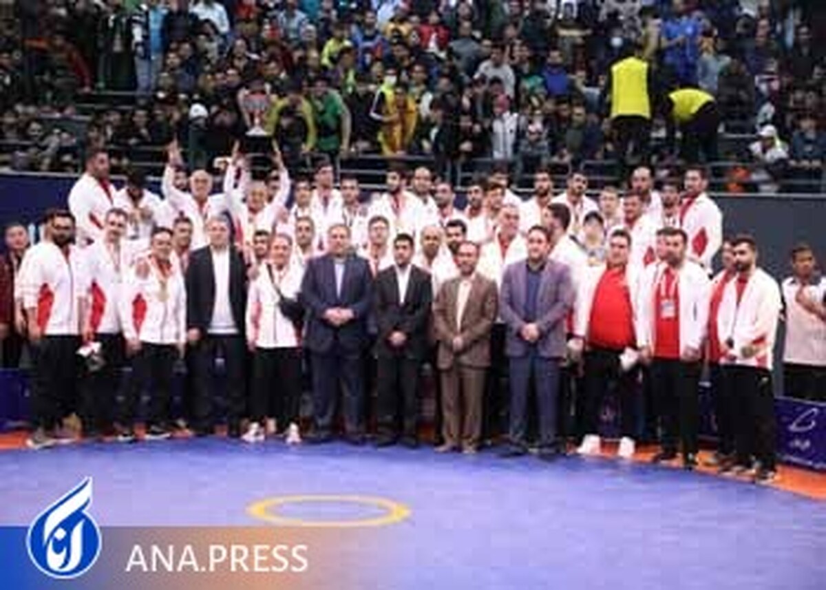 تیم بانک شهر ایران قهرمان کشتی آزاد جام باشگاه های جهان شد