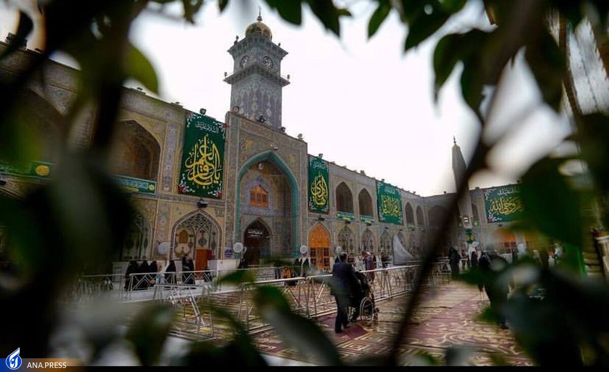 جشن آغاز ماه رجب در حرم امام علی (ع) + فیلم