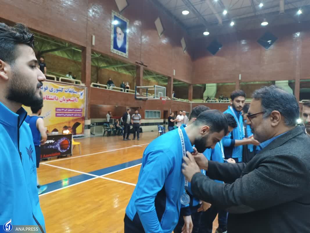 خوزستان قهرمان مسابقات بسکتبال دانشگاه آزاد اسلامی شد