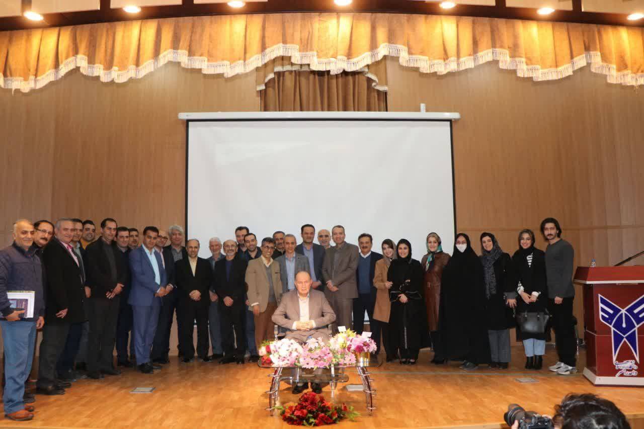 تجلیل از اعضای هیئت موسس و مسئول راه&zwnj;اندازی دانشگاه آزاد رامسر