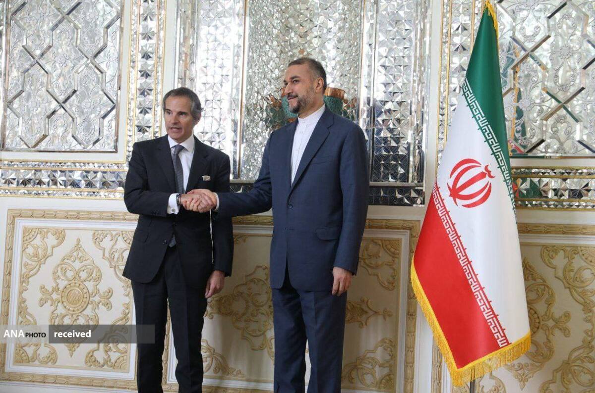 گروسی با امیرعبداللهیان دیدار کرد