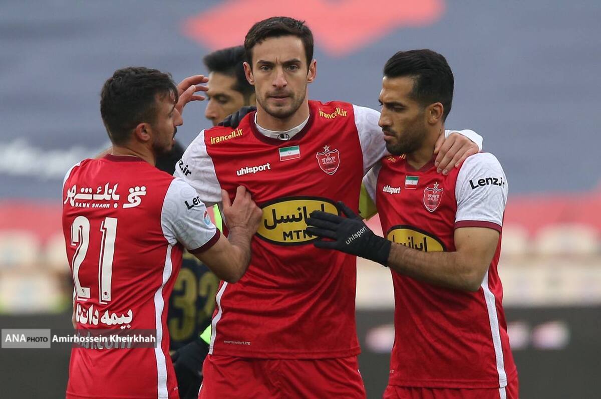 شوک به پرسپولیس قبل از بازی با تراکتور؛ گولسیانی مصدوم شد