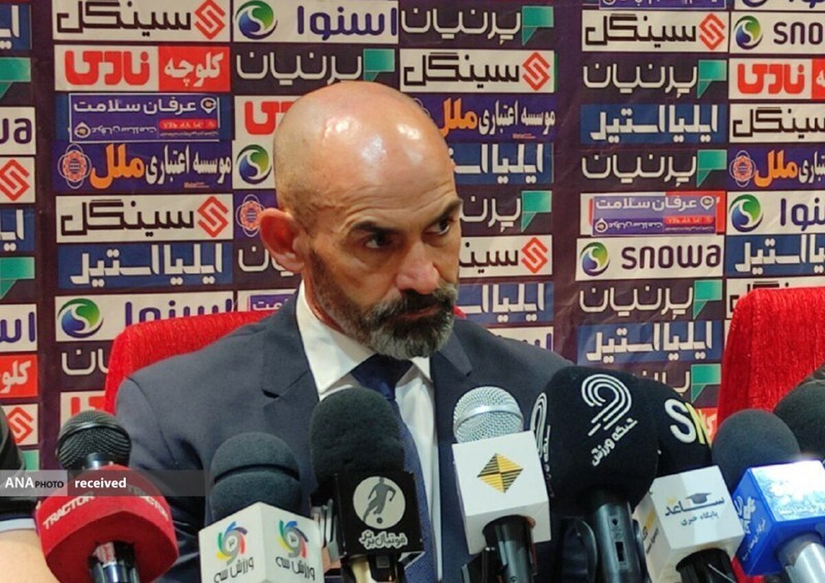 به بازیکنان تراکتور افتخار میکنم/ پرسپولیس فقط ۳ ضربه به سمت دروازه ما زد!