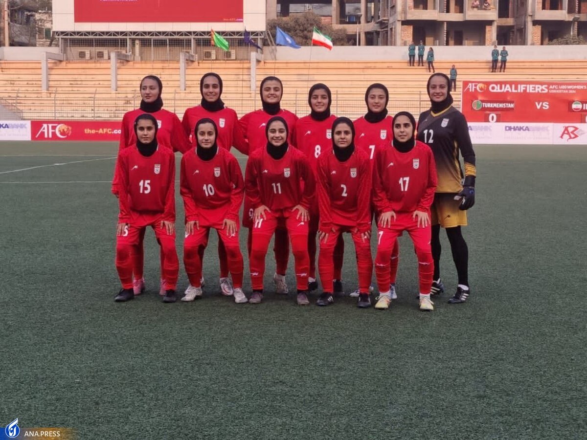 پیروزی پرگل شاگردان جهان نجاتی برابر ترکمنستان