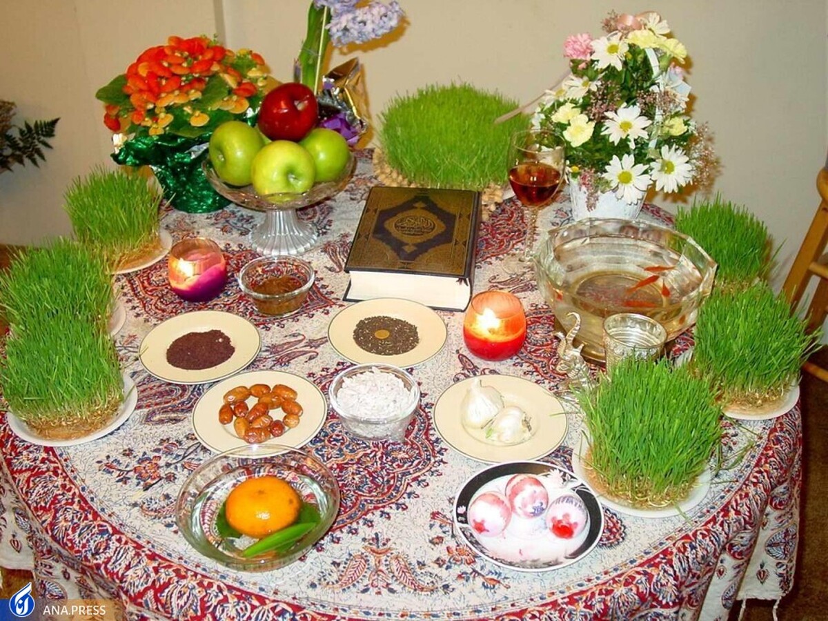 تمام چیزهایی که در سفره هفت سین داریم