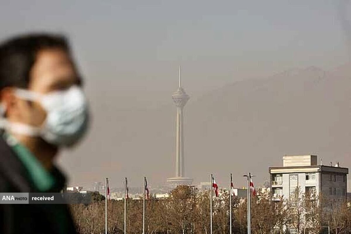 هوای پایتخت در مرز ناسالم قرار گرفت