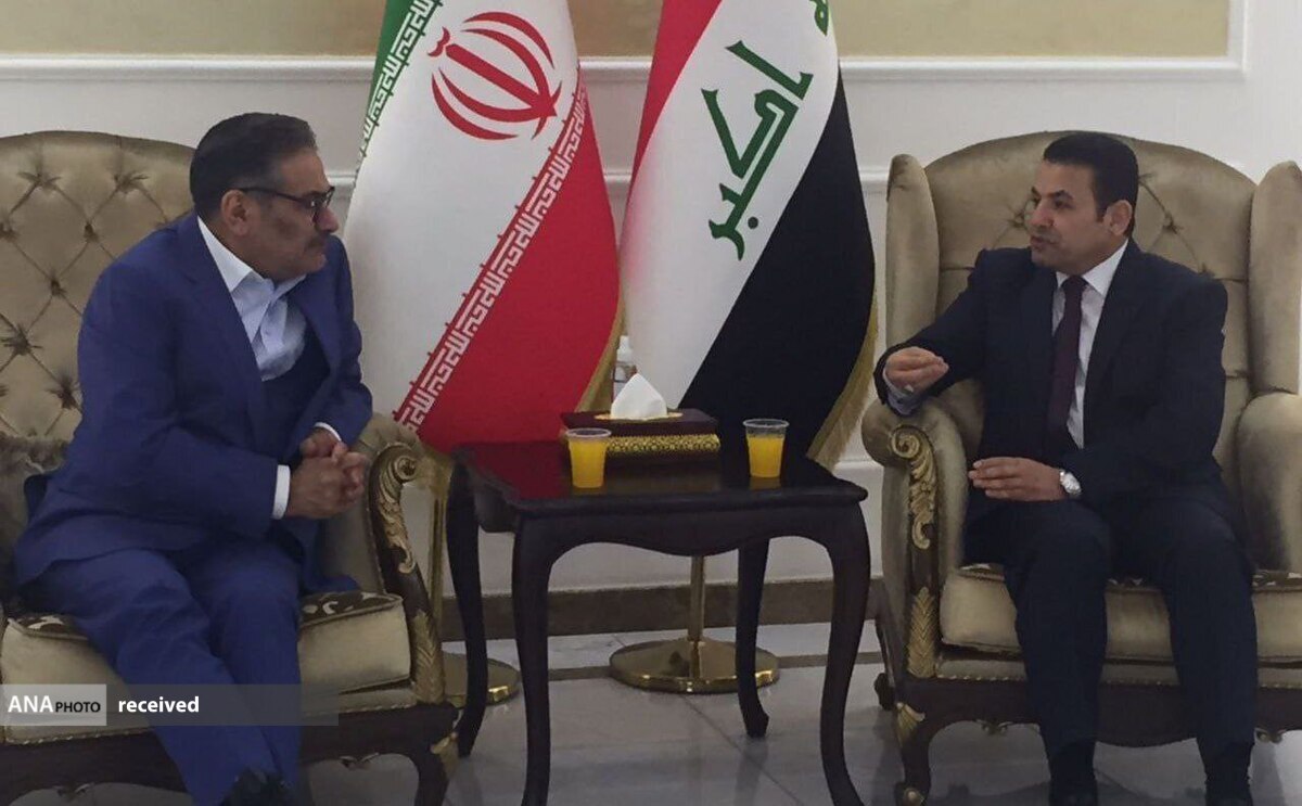 شمخانی وارد بغداد شد