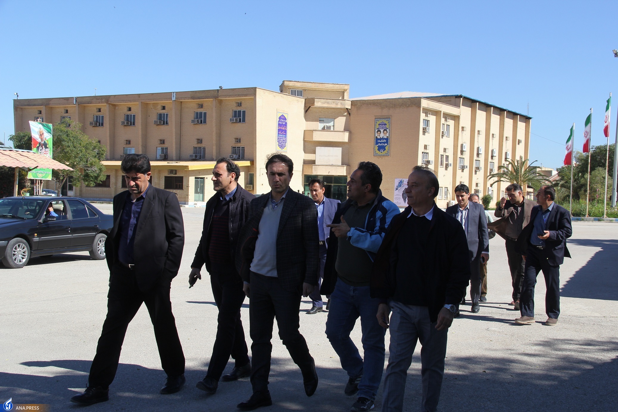 بازدید رئیس دانشگاه آزاد خوزستان از طرح‌های عمرانی واحد بهبهان