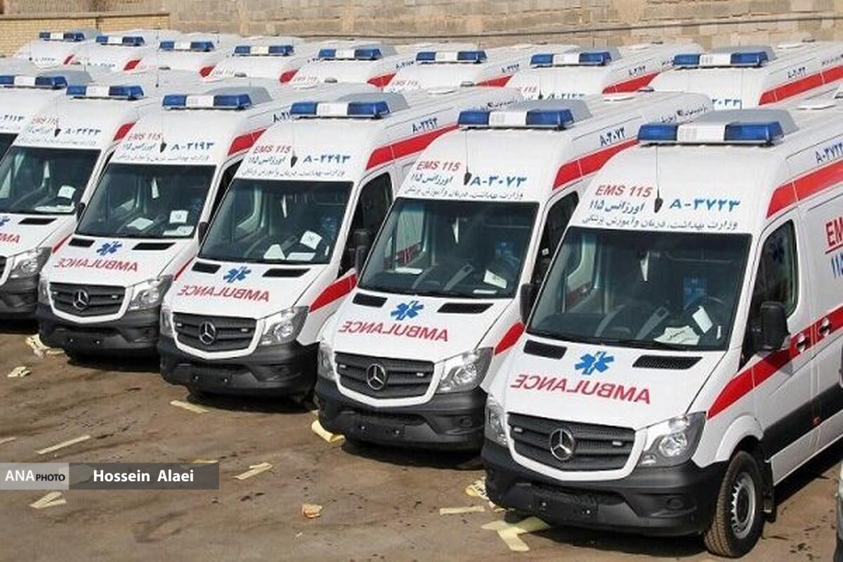 واردات آمبولانس فوریتهای اجتماعی از پرداخت عوارض گمرکی معاف شد