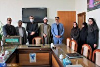 تجلیل هیئت رئیسه دانشگاه آزاد سبزوار از دانشجوی جانباز