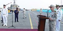 تجلیل سرلشکر باقری از نقش راهبردی ارتش در امنیت تنگه هرمز تا اقیانوس هند و باب المندب/ الحاق تجهیزات جدید به نیروی دریایی ارتش