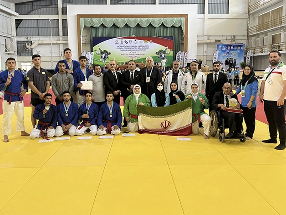 ایران بر سکوی نایب قهرمانی ایستاد