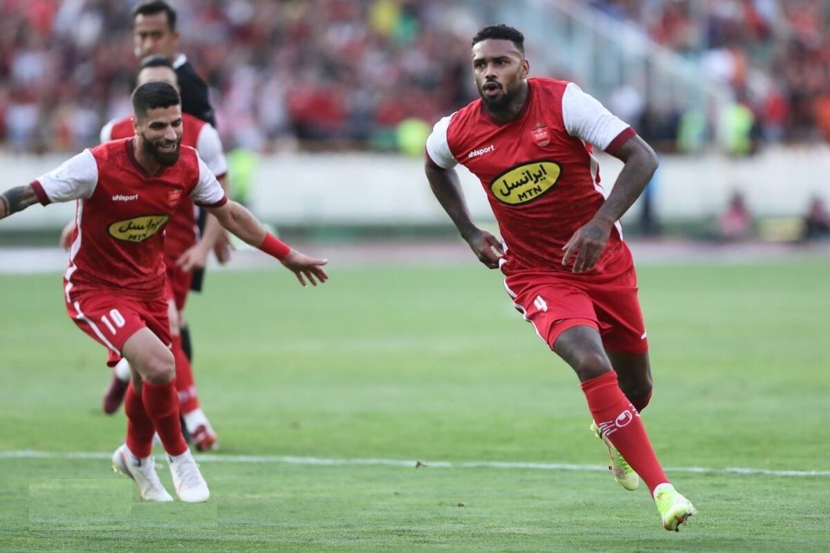موتور پرسپولیس روشن شد گل دوم پرسپولیس توسط لوکادیا+فیلم