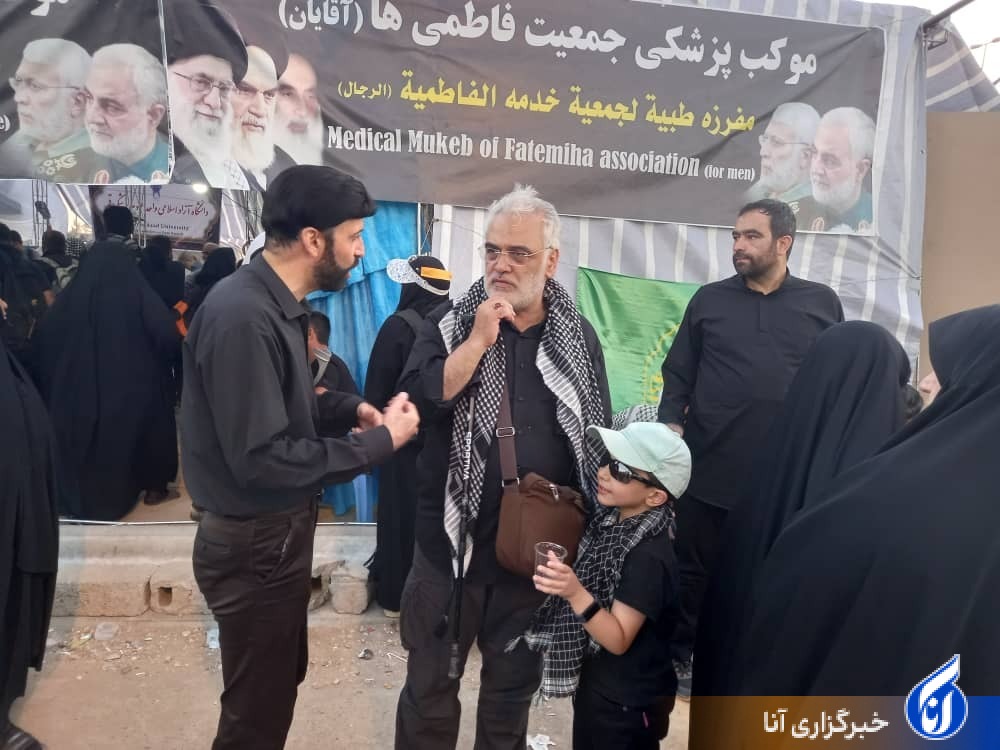 حضور رئیس دانشگاه آزاد اسلامی در موکب منتظران ظهور قم+عکس حضور رئیس دانشگاه آزاد اسلامی در موکب منتظران ظهور قم+عکس