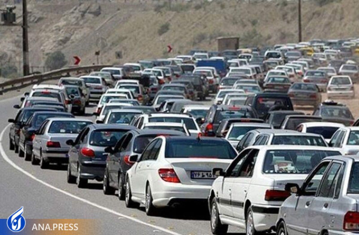 ترافیک سنگین در محورهای شمالی کشور
