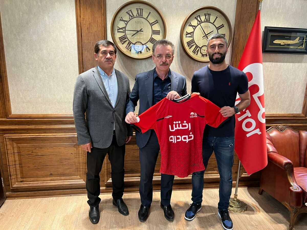 رضایی به جای استقلال و پرسپولیس به تراکتور پیوست