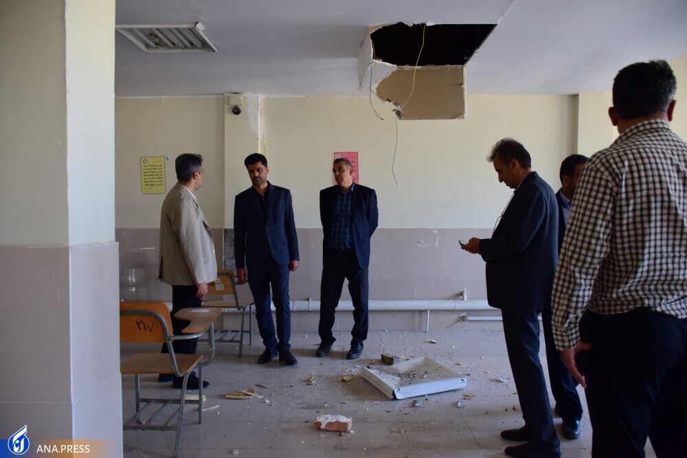 آخرین وضعیت دانشگاه آزاد خوی پس از زلزله