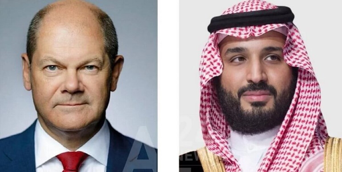 صدر اعظم آلمان با ولیعهد سعودی در جده دیدار کرد