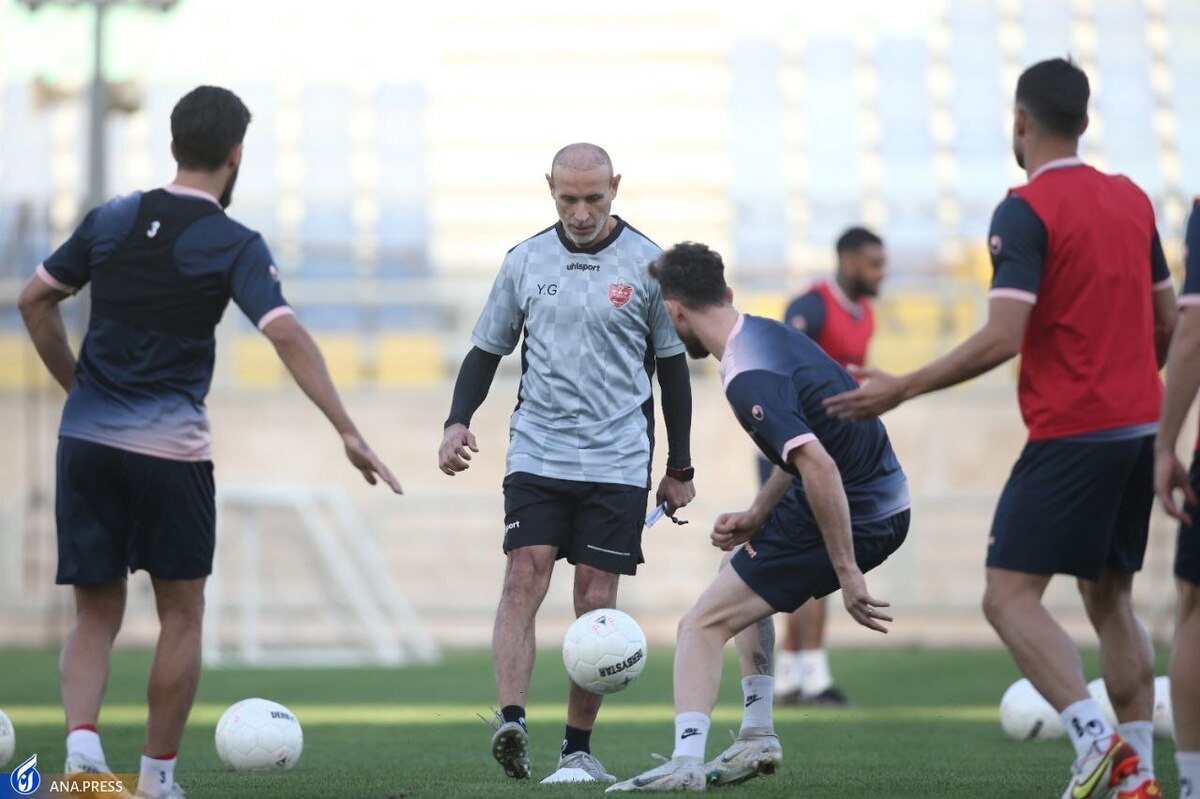 مهاجم مصدوم پرسپولیس تمرین کرد