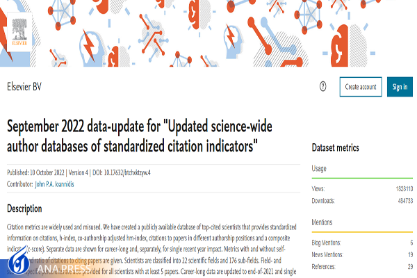 ۳ عضو هیئت علمی در فهرست ۲ درصد دانشمندان برتر جهان قرار گرفتند ۳ عضو هیئت علمی در فهرست ۲ درصد دانشمندان برتر جهان قرار گرفتند