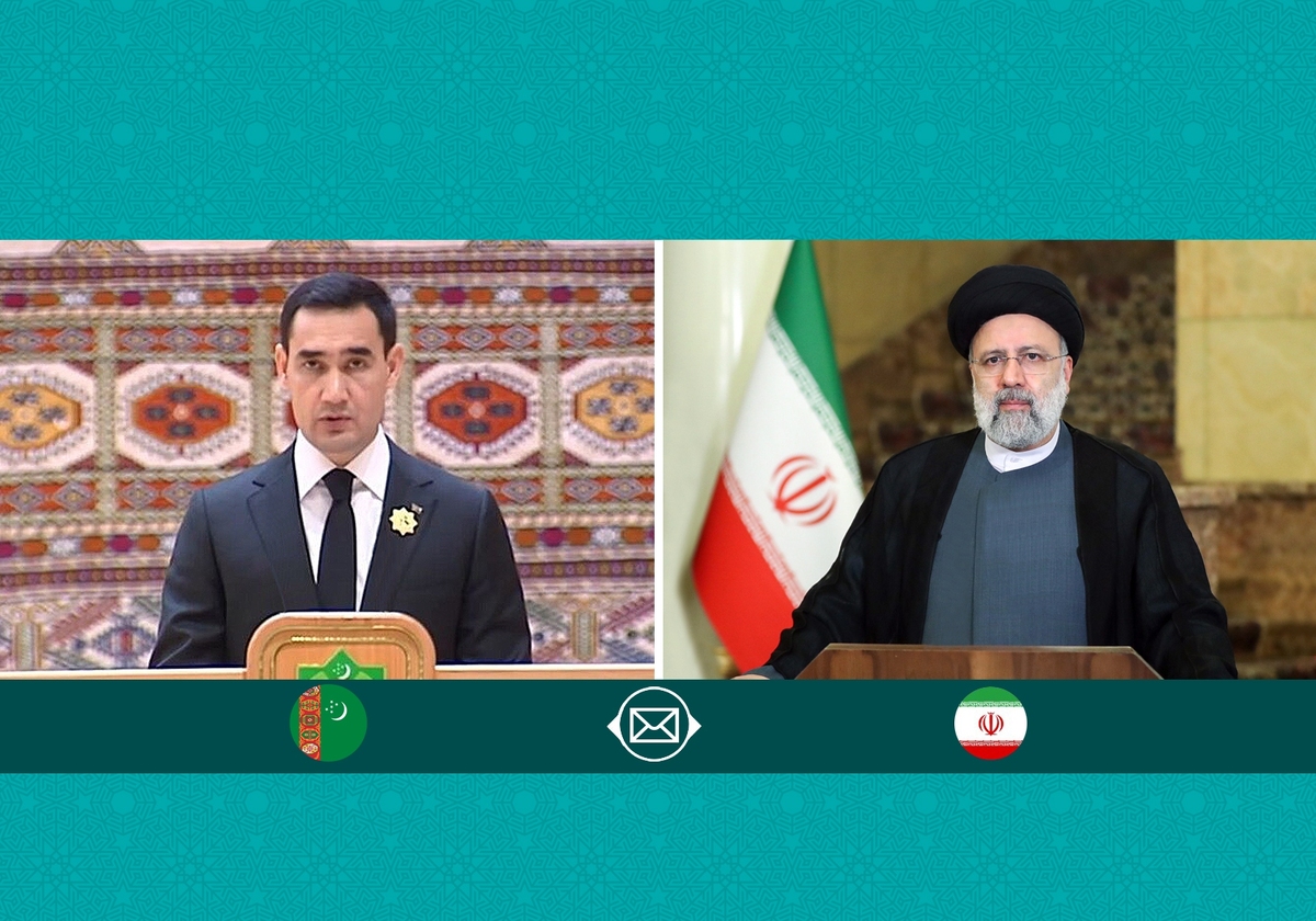 رئیسجمهور: به گسترش مناسبات ایران و ترکمنستان امیدواریم