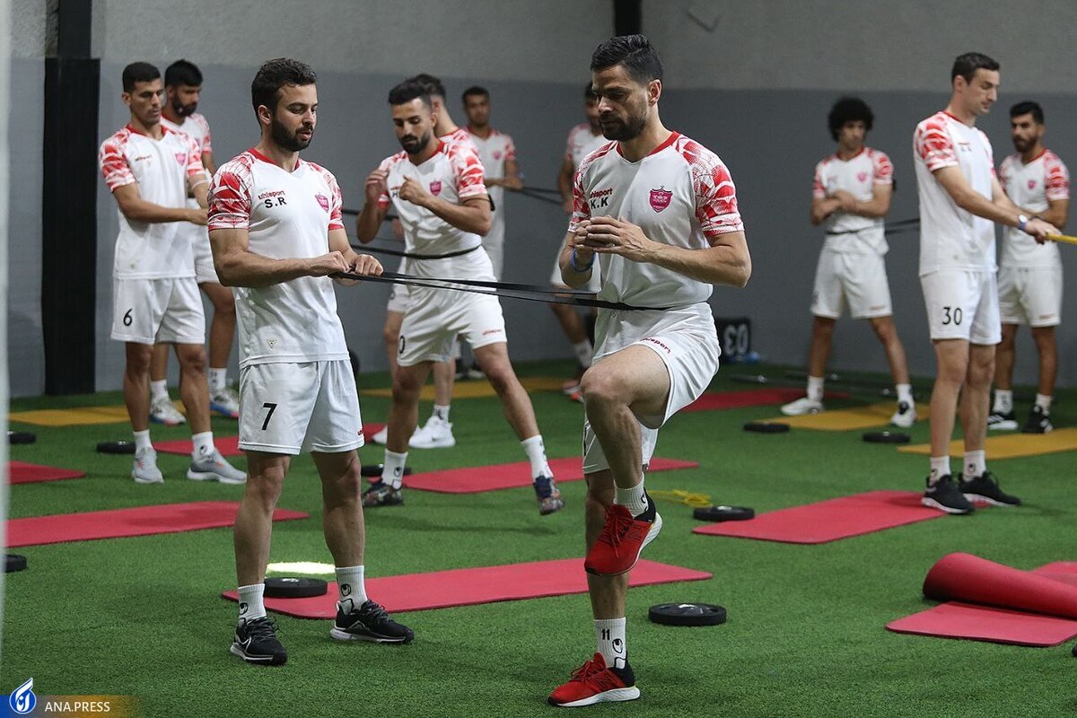بازگشت بازیکن پرسپولیس به تمرینات
