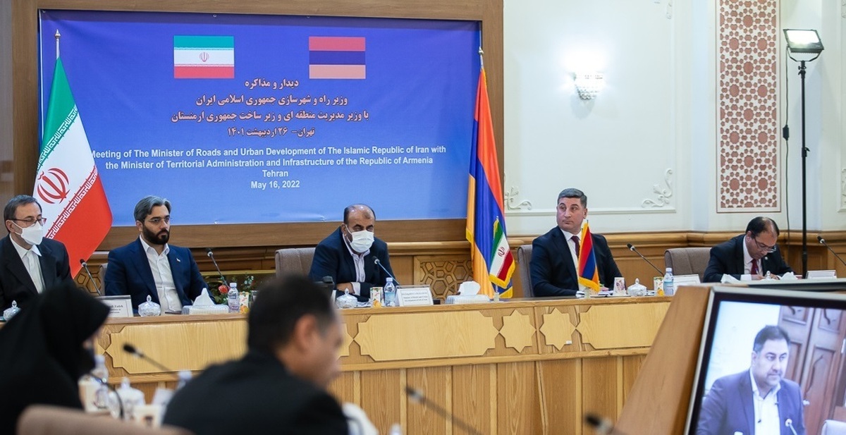 ایجاد کریدور جدید ترانزیت ارمنستان به خلیج فارس از آذربایجان شرقی  صدور خدمات فنی- مهندسی به ارمنستان