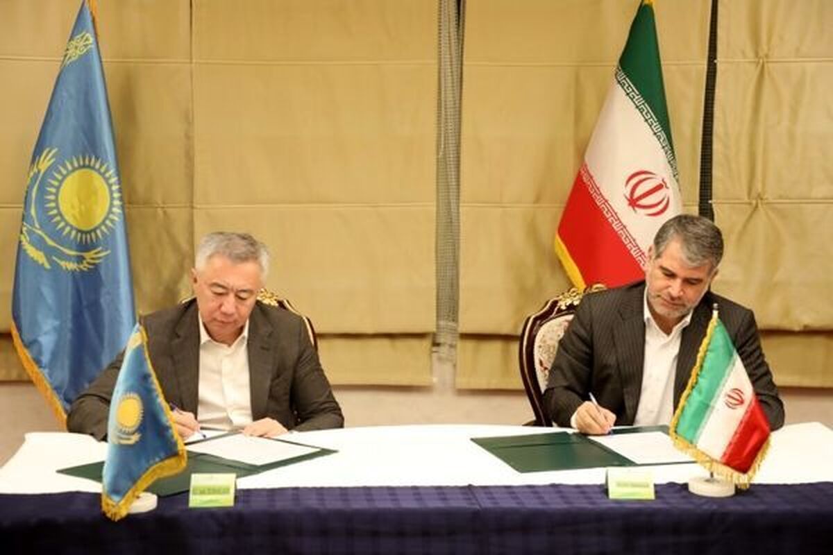 امضای تفاهمنامه همکاری بین وزارت جهادکشاورزی و وزارت تجارت قزاقستان