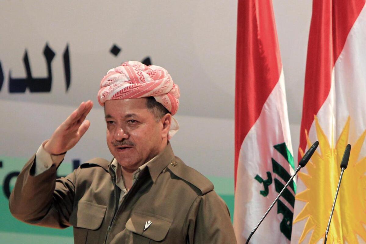 بارزانی در سمت خود ابقا شد