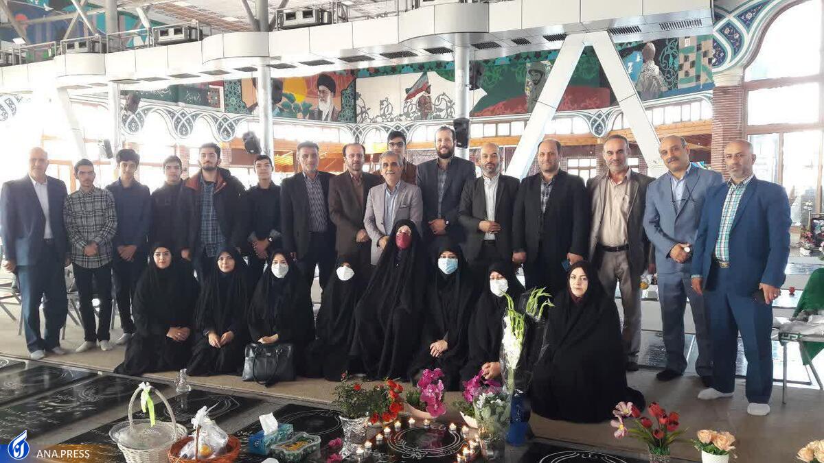 دیدار مسئولان سمای گیلان با خانواده شهید دانشآموز چگونه گذشت؟