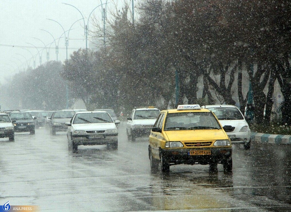 بارش برف و باران در برخی استانها ادامه دارد