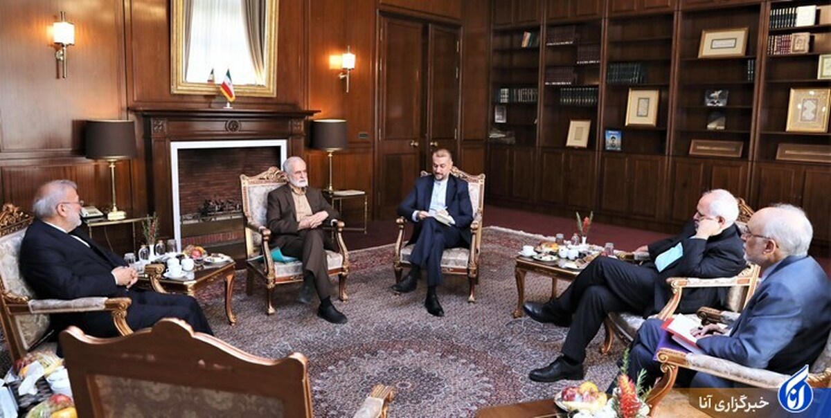 نشست امیرعبداللهیان با وزرای خارجه پیشین