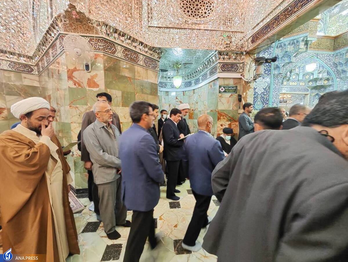 مخبر برای دیدار با مراجع تقلید وارد استان قم شد