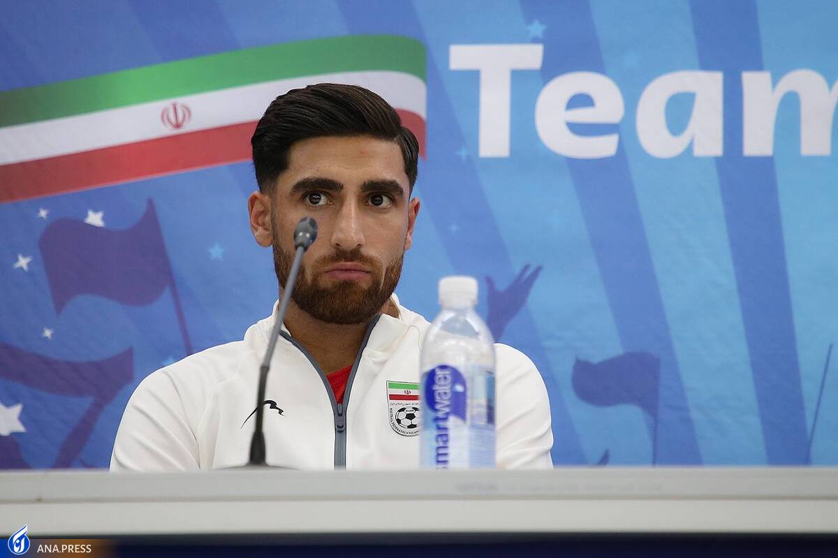 جهانبخش:۴ روز با یکی از مهمترین بازیهای زندگیمان فاصله داریم پاسخ قاطع به شیطنت خبرنگار انگلیسی+فیلم