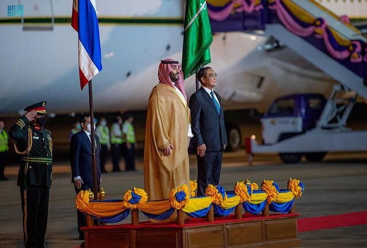 ولیعهد عربستان به تایلند رفت
