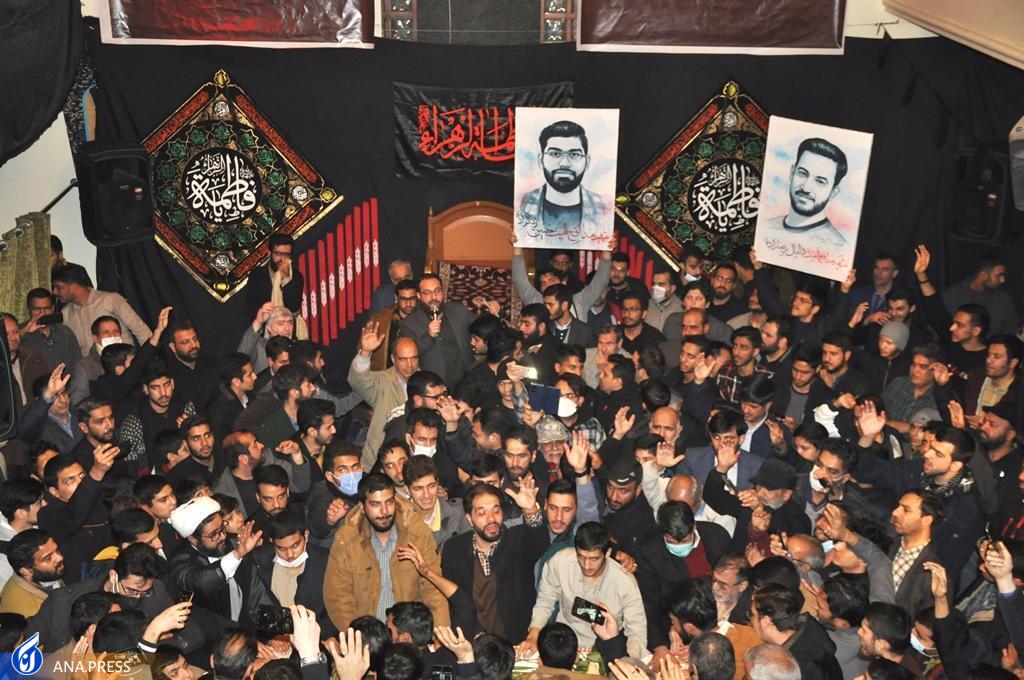 مراسم وداع با شهدای دانشجوی مدافع امنیت