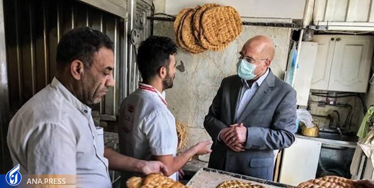 حضور قالیباف در یکی از مناطق تهران و گفتگو با مردم و کسبه