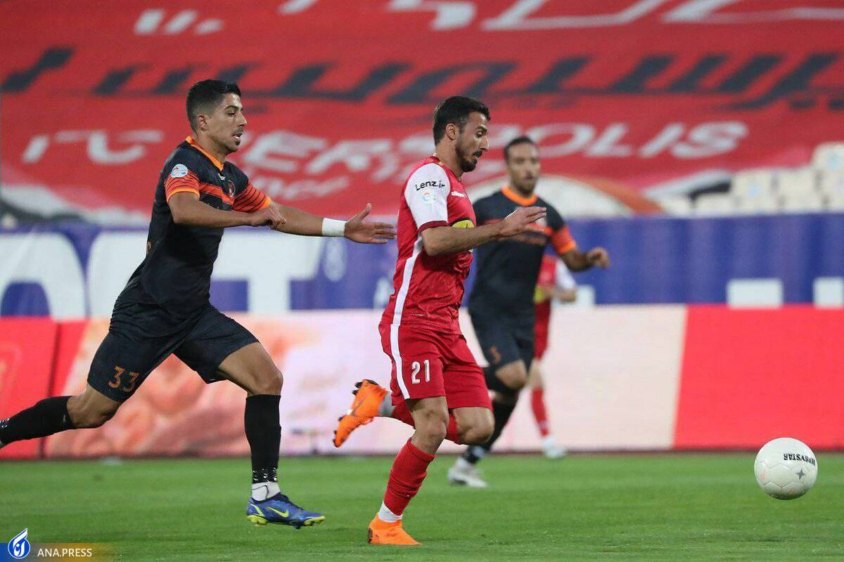 تساوی بدون گل پرسپولیس مقابل مس کرمان در پایان نیمه اول