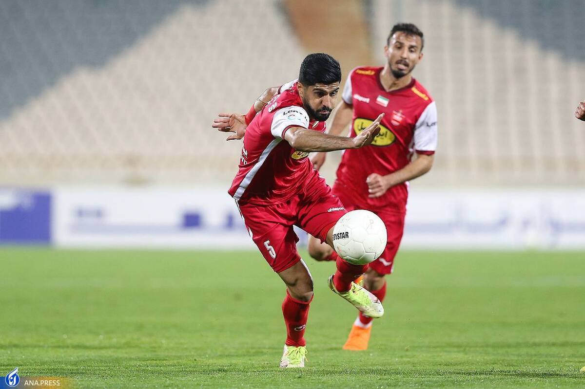 شکار صحنه عجیب از مدافع پرسپولیس+عکس