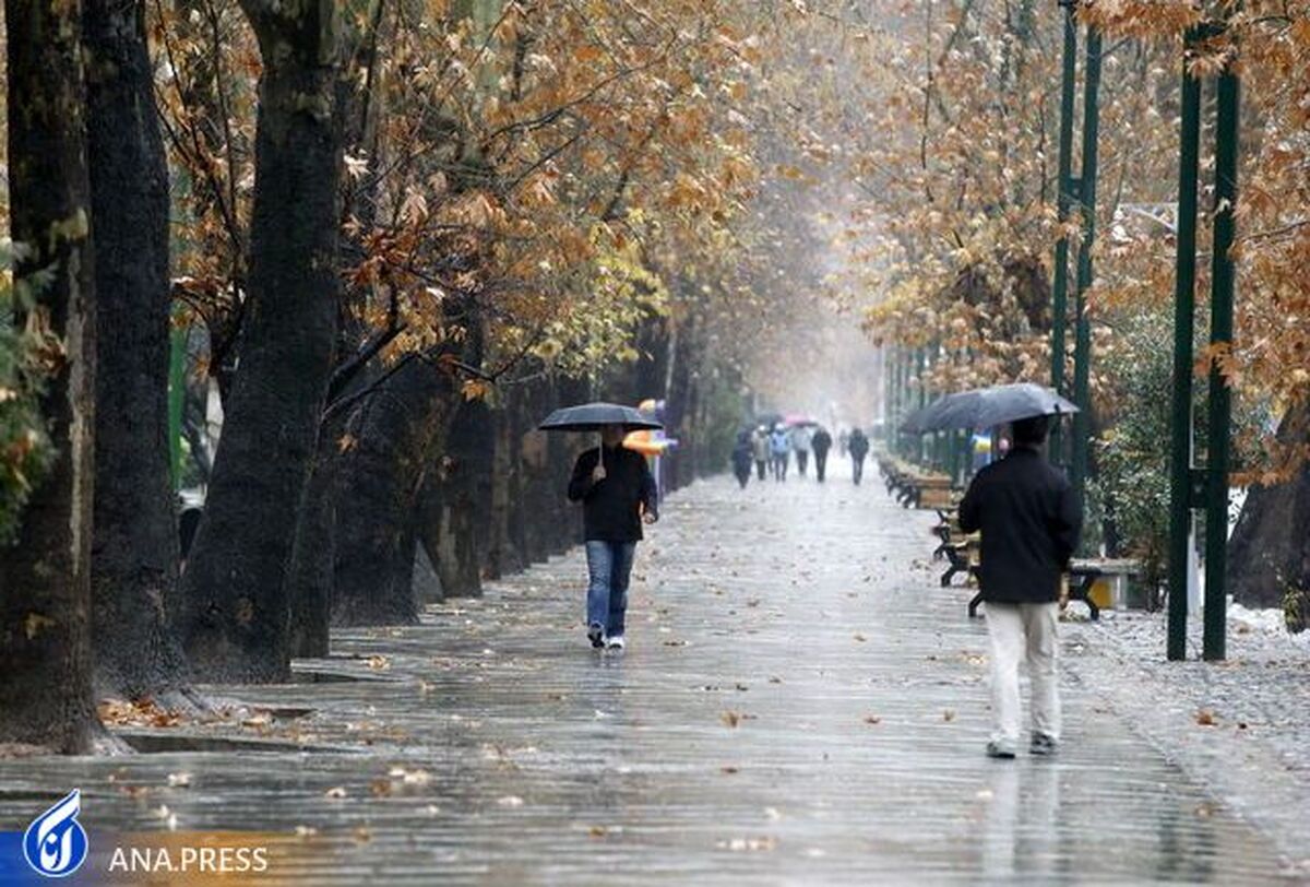 آغاز بارش باران و برف در برخی نقاط کشور/ خیزش گردوخاک در شرق کشور