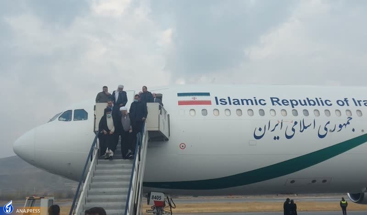 رئیسجمهور وارد سنندج شد