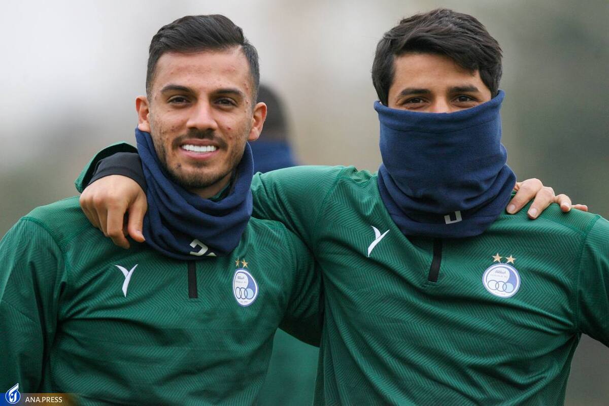 مدافع استقلال به بازی با پرسپولیس رسید