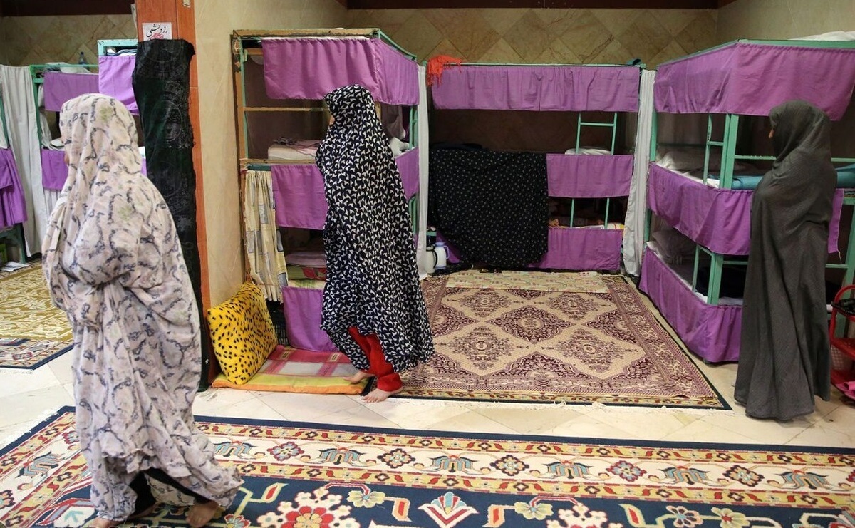 زندان زنان کاملا از مردان تفکیک شده است