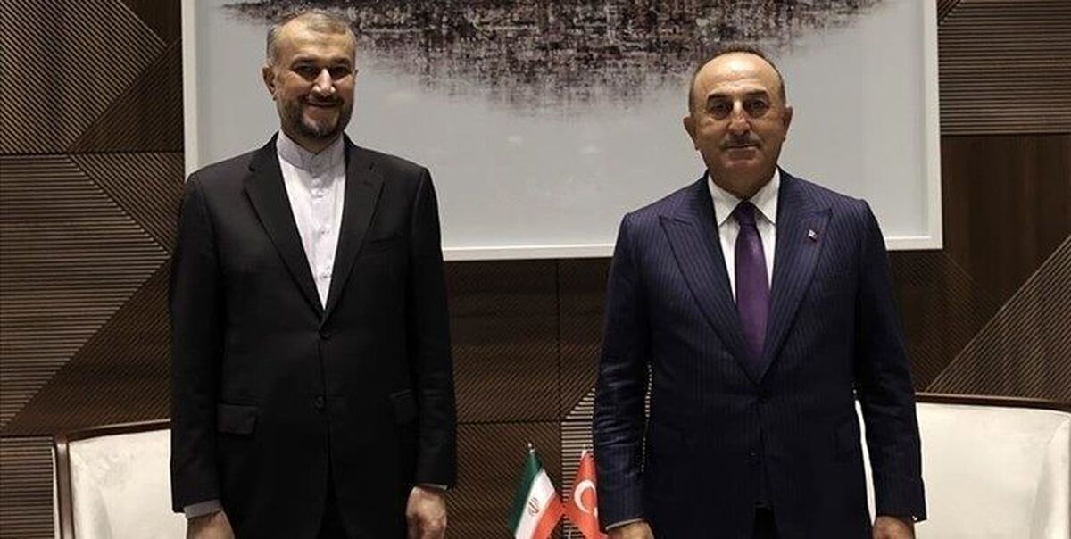 امیرعبداللهیان با همتای ترکیهای خود گفتگو کرد